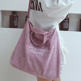ピンク | 大容量!2wayバッグ ショルダーバッグ トートバッグ | maison de LATIR