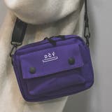 パープル | 2way斜めがけミニショルダーバッグ カジュアルバッグ アウトドア韓国ファッション | maison de LATIR