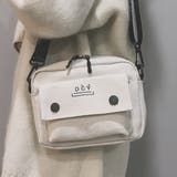 ホワイト | 2way斜めがけミニショルダーバッグ カジュアルバッグ アウトドア韓国ファッション | maison de LATIR