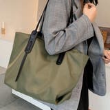 カーキー | トートバッグ 無地 黒 | maison de LATIR