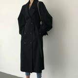 ブラック | パフスリーブ スプリングコート コート | maison de LATIR