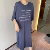 グレー | ロングtシャツ レディース 半袖 | maison de LATIR