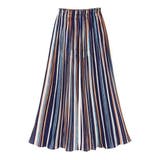 マルチ | マルチストライプ リラックスパンツ シフォン | maison de LATIR