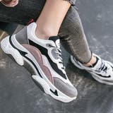 ピンク | スニーカー 厚底 ダッドスニーカー | maison de LATIR