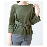 カーキー | ボートネック カットソー トップス | maison de LATIR