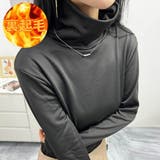 ブラック(ハイネック) | 着膨れなし!シワなし、速乾生地で夏 夏に大活躍!滑らか快適肌さわり。 | maison de LATIR