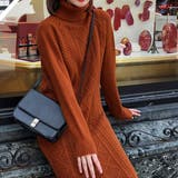 ブラウン | ワンピース ニットワンピース ケーブル編み | maison de LATIR