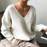 ホワイト | ニット セーター トップス | maison de LATIR