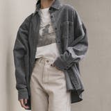 グレー | トップス コーデュロイ シャツ | maison de LATIR