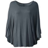 グレー | ドレープ チュニック カットソー | maison de LATIR