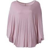 ピンク | ドレープ チュニック カットソー | maison de LATIR