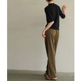 プチハイネックで大人サマーニット 5分袖 シンプル | maison de LATIR | 詳細画像10