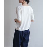 プチハイネックで大人サマーニット 5分袖 シンプル | maison de LATIR | 詳細画像57 