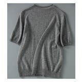 プチハイネックで大人サマーニット 5分袖 シンプル | maison de LATIR | 詳細画像66 