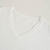 袖口の花柄レースがコーデのアクセントになるVネックニット ニットプルオーバー リ… | maison de LATIR | 詳細画像17 