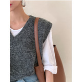 Vネックゆるシルエットのニットベスト | maison de LATIR | 詳細画像10