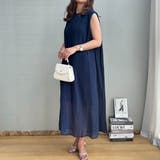 女性らしいシルエットが可愛いノースリーブプリーツロングワンピース パーティー 結… | maison de LATIR | 詳細画像19