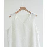 おしゃれな夏服。一枚でこなれる上品シャギーフリンジIラインワンピース | maison de LATIR | 詳細画像22 