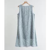 おしゃれな夏服。一枚でこなれる上品シャギーフリンジIラインワンピース | maison de LATIR | 詳細画像27 