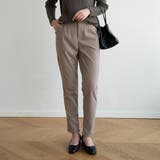 きちんと感×リラックスな冬パンツ ロング ボトム | maison de LATIR | 詳細画像10 