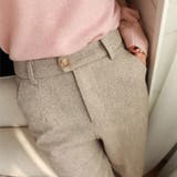 きちんと感×リラックスな冬パンツ ロング ボトム | maison de LATIR | 詳細画像16 