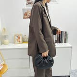 ブラウン | マニッシュな大人コーデにぴったりなセットアップ ワイドパンツ カジュアル | maison de LATIR