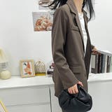 マニッシュな大人コーデにぴったりなセットアップ ワイドパンツ カジュアル | maison de LATIR | 詳細画像17 