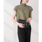 一枚で夏服がオシャレに着こなせる!フレンチスリーブハイネック半袖サマーニット | maison de LATIR | 詳細画像5