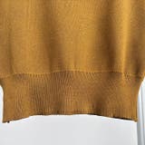 シンプルなデザインが上品なフレンチスリーブハイネックニットトップス モックネック | maison de LATIR | 詳細画像66 