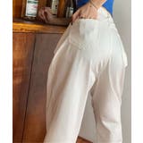 ウエストフックルーズデニム ゆったり ストレートパンツ | maison de LATIR | 詳細画像10