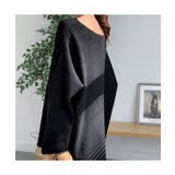 ゆったりシルエットが可愛いオフショルデザインニット オフショルダー プルオーバー | maison de LATIR | 詳細画像3