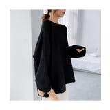 ゆったりシルエットが可愛いオフショルデザインニット オフショルダー プルオーバー | maison de LATIR | 詳細画像4