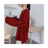 ゆったりシルエットが可愛いオフショルデザインニット オフショルダー プルオーバー | maison de LATIR | 詳細画像12