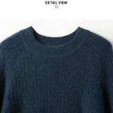 着るだけで華やかさがアップするパールビジュー付きニットプルオーバー 長袖 | maison de LATIR | 詳細画像2