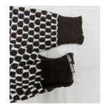 レトロな風合いが可愛い女子ニット カジュアル チェック柄 | maison de LATIR | 詳細画像10 