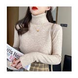 程よいフィット感が上品なハイネックニット タートルネック 秋ニット | maison de LATIR | 詳細画像5