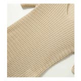 コーデをすっきりとまとめてくれるVネックサマーニット 冬 半袖 | maison de LATIR | 詳細画像8 