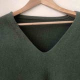 トレンド感あふれるレイヤードアイテム！Vネックドルマンニットベスト ニットジレ … | maison de LATIR | 詳細画像11 