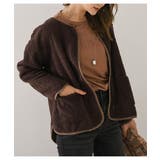 大人可愛いボアブルゾン レディース 大きいサイズ | maison de LATIR | 詳細画像4 