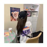 ビッグプリントデザインがオシャレなTシャツ 半袖 バックプリント | maison de LATIR | 詳細画像5