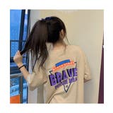 ビッグプリントデザインがオシャレなTシャツ 半袖 バックプリント | maison de LATIR | 詳細画像11
