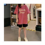 ロック風プリントデザインのラージTシャツ 半袖 オーバーサイズ | maison de LATIR | 詳細画像13