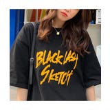 ロック風プリントデザインのラージTシャツ 半袖 オーバーサイズ | maison de LATIR | 詳細画像15