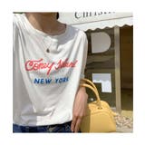 レトロな色味がお洒落な英字ロゴTシャツ 英語 英字プリント | maison de LATIR | 詳細画像6