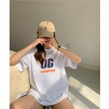 立体英字ロゴがポイントのTシャツ フロントプリント 英字プリント | maison de LATIR | 詳細画像3