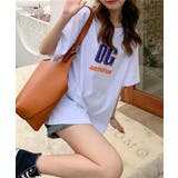 立体英字ロゴがポイントのTシャツ フロントプリント 英字プリント | maison de LATIR | 詳細画像6
