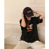 立体英字ロゴがポイントのTシャツ フロントプリント 英字プリント | maison de LATIR | 詳細画像9