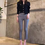 美くびれを演出する大人金ボタンニットカーディガン トップス 羽織り | maison de LATIR | 詳細画像6