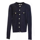 美くびれを演出する大人金ボタンニットカーディガン トップス 羽織り | maison de LATIR | 詳細画像11