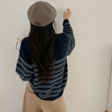 毎日着たくなる万能ボーダーカーディガン オフィス オフィスカジュアル | maison de LATIR | 詳細画像3